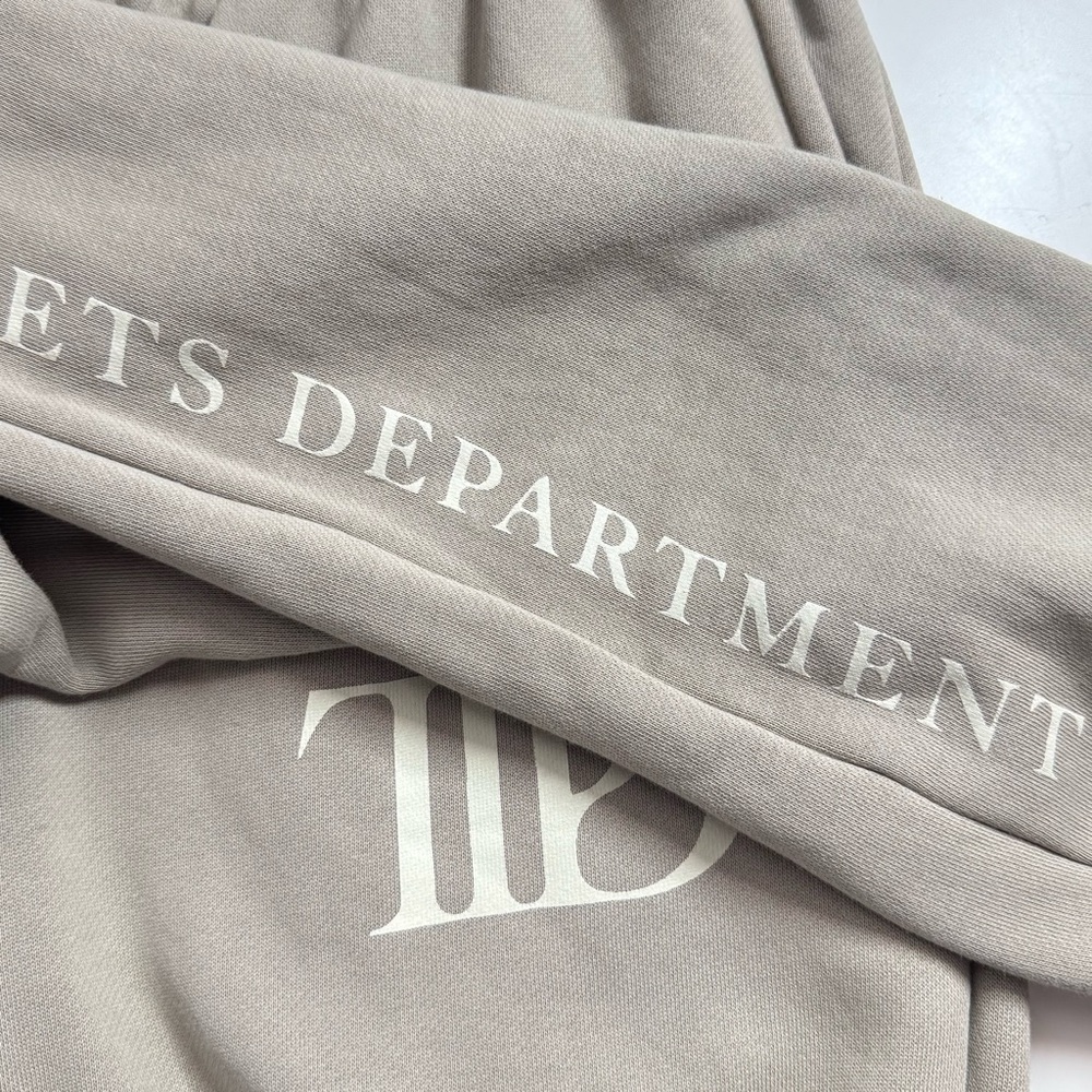 Taylor Swift THE TORTURED POETS DEPARTMENT BEIGE SWEATPANTS - Small - Picture 6 of 8
